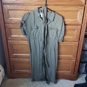 H&M Olive Green Dress